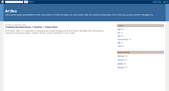 Desktop Screenshot of blog.artika.biz